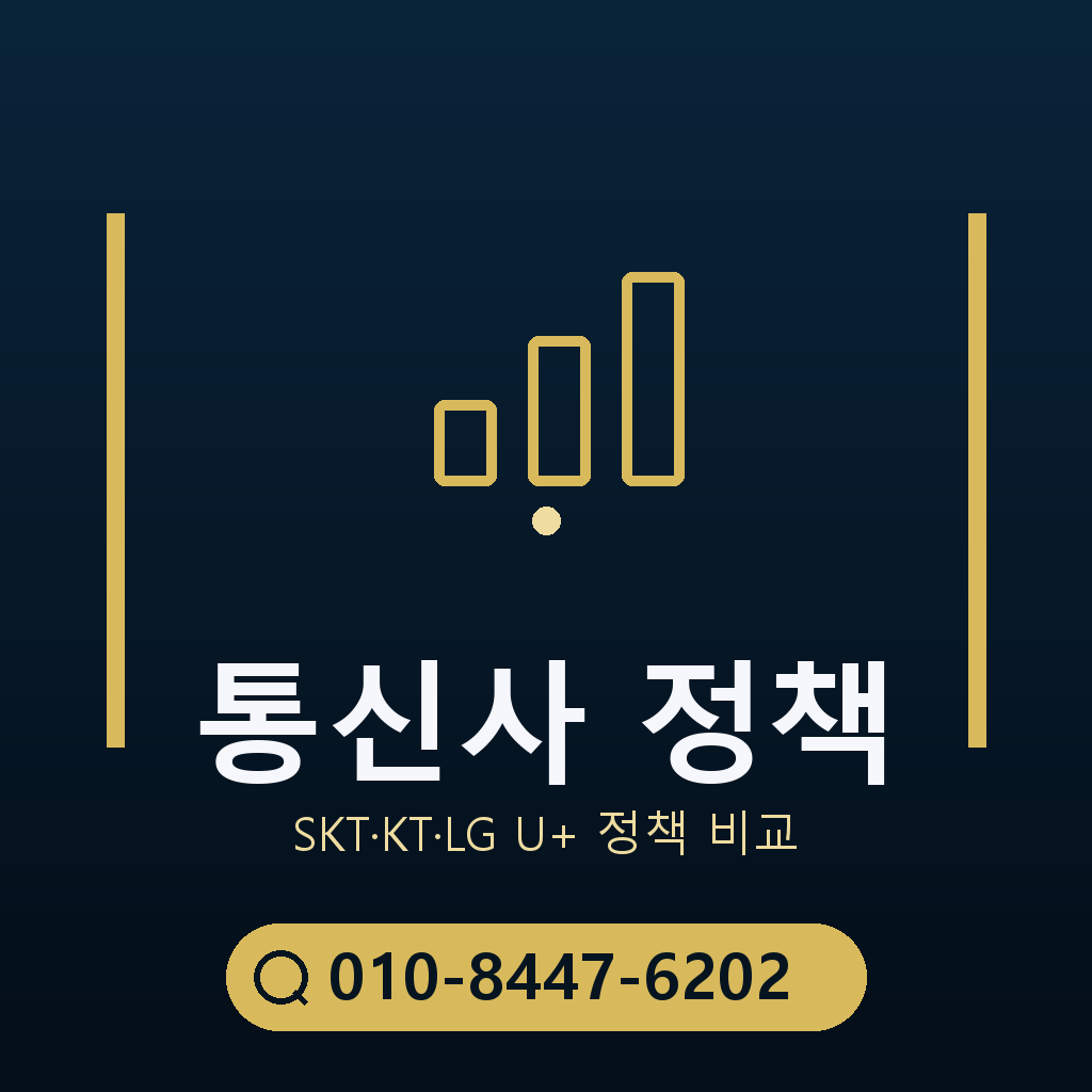통신사별 정책 확인
